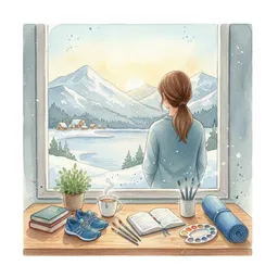 Geminiが描いた抱負の絵