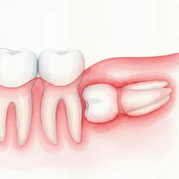 Geminiが描いた親知らずの絵